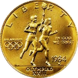 moneda olímpica